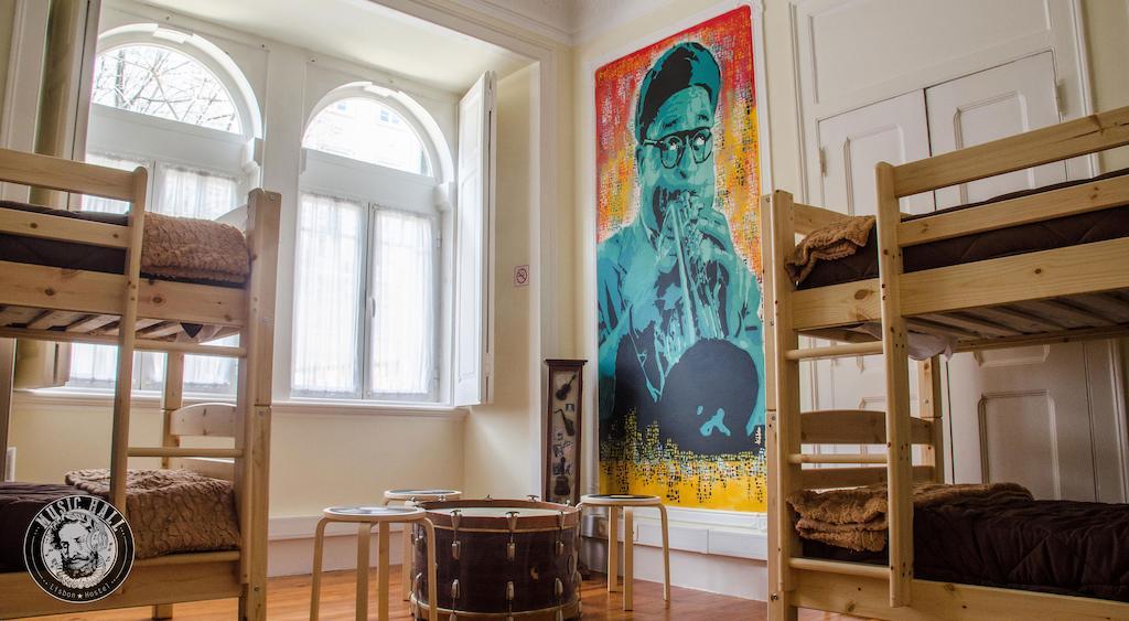 Music Hall Lisbon Hostel Zimmer foto